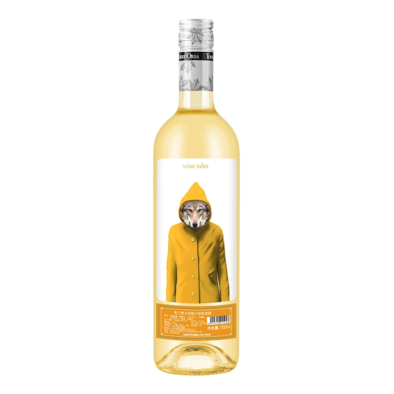 奥兰奥太狼桃子味配制酒750ml*1 西班牙原瓶原装进口 小甜水