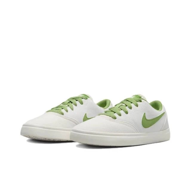 Nike/耐克 SB Check减震耐磨舒适低帮休闲板鞋 GS 白绿905373-018
