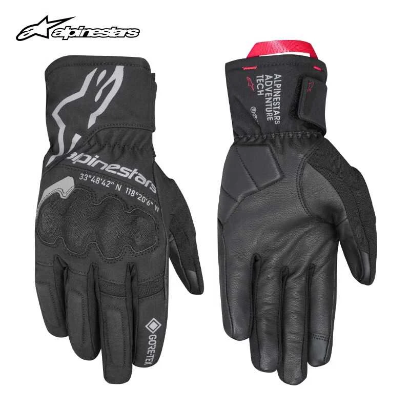 a星秋冬季摩托车骑行手套CRESTONE防水保暖GORE-TEX机车手套男