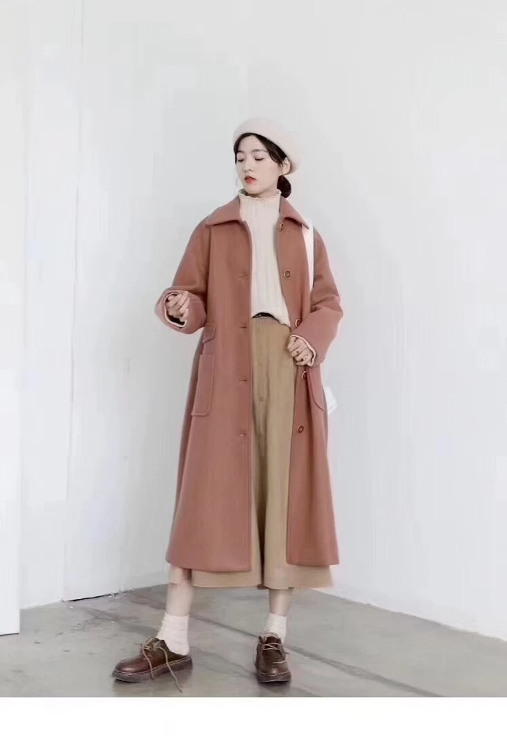 气质女士百搭nn女装品牌撤柜  孤品no退no换秋冬春秋时尚双面呢