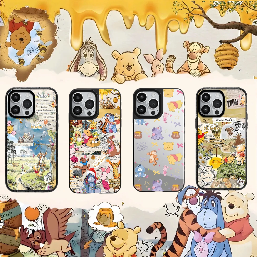 【维尼熊联名】带C标适用于iPhone15ProMax苹果手机壳14pro保护壳16