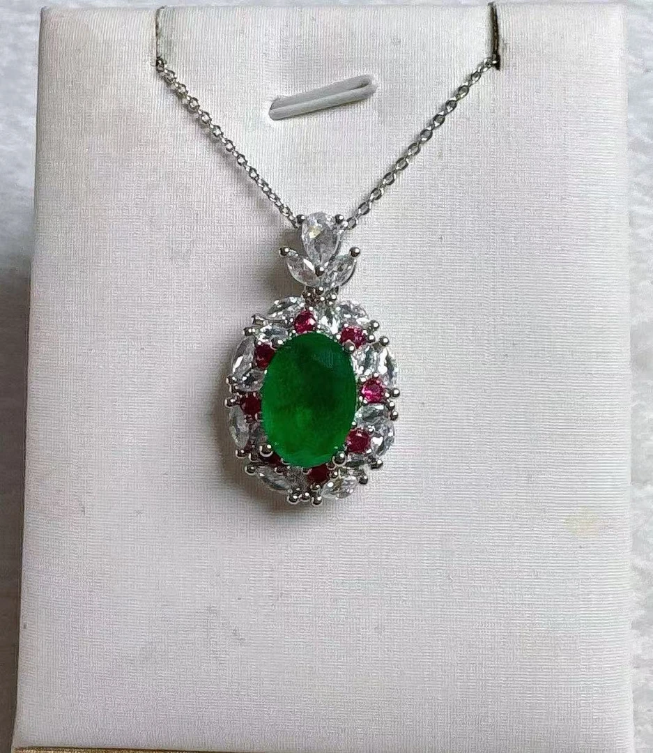 甄选吊坠 绿色吊坠XS266