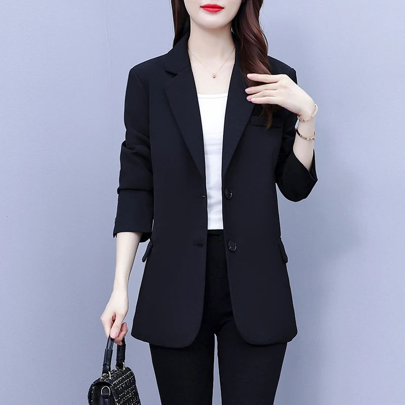 大码女装2025秋冬新款韩版修身洋气减龄时尚西装外套