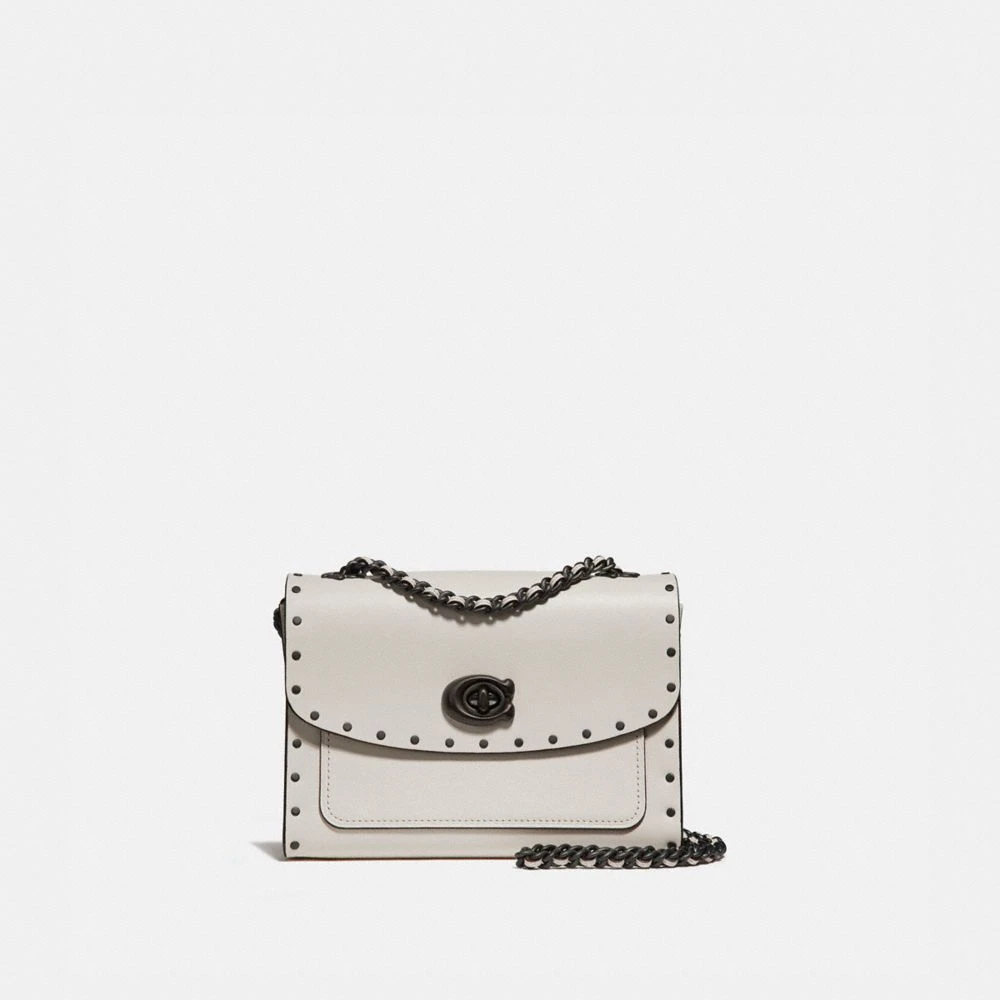 【国内现货】COACH/蔻驰PARKER女士白色单肩包斜挎包 29389