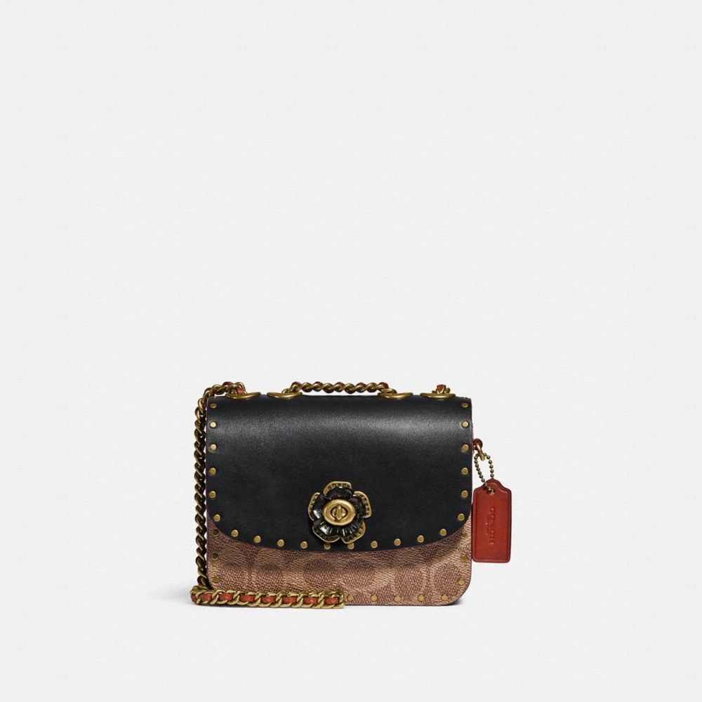 【国内现货】COACH/蔻驰PARKER女士山茶花单肩包斜挎包 C2462