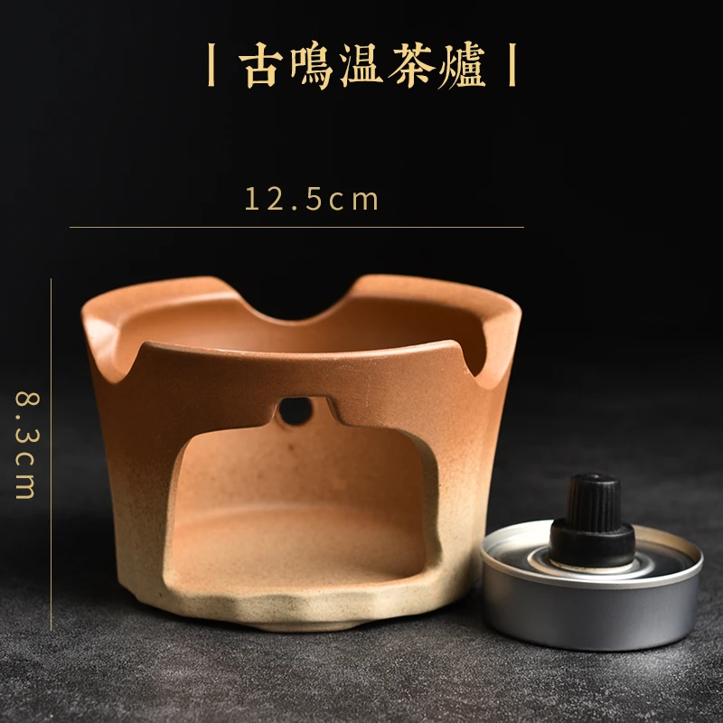 taomi/陶迷烧茶炉温茶炉烤茶炉陶瓷可装油送酒精炉送烤网煮茶专用
