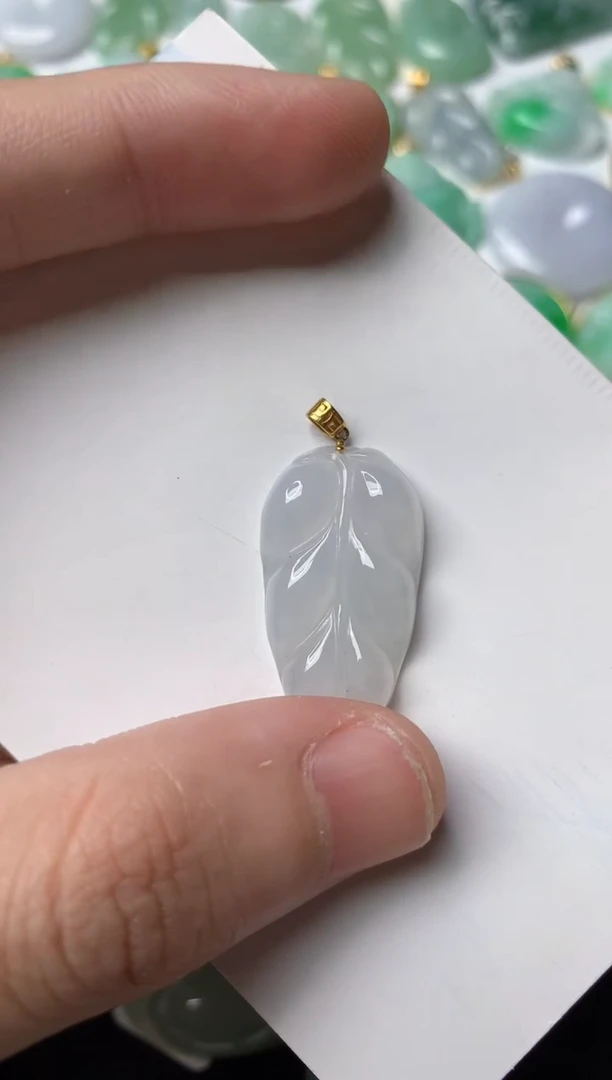 【闪购商品】翡翠颈饰18K金镶嵌1...........