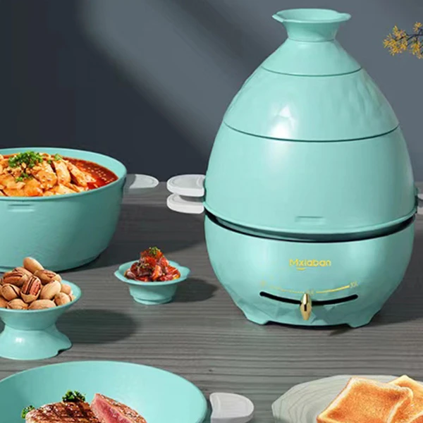 D665花瓶锅多功能料理锅多用途多场景锅恒温分体锅神器小锅2L