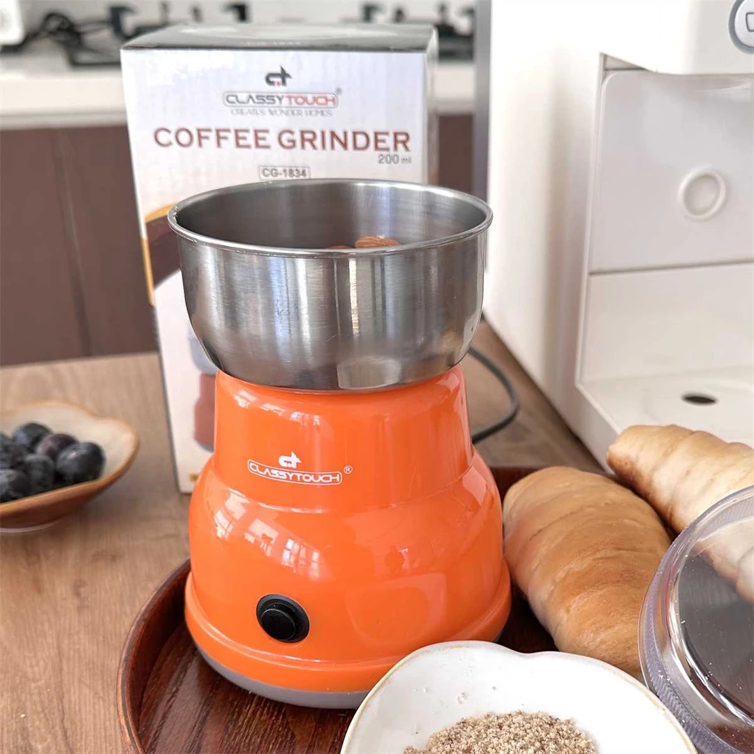 G008小型咖啡研磨机家用五谷杂粮粉碎机干磨打粉药材研磨破壁机