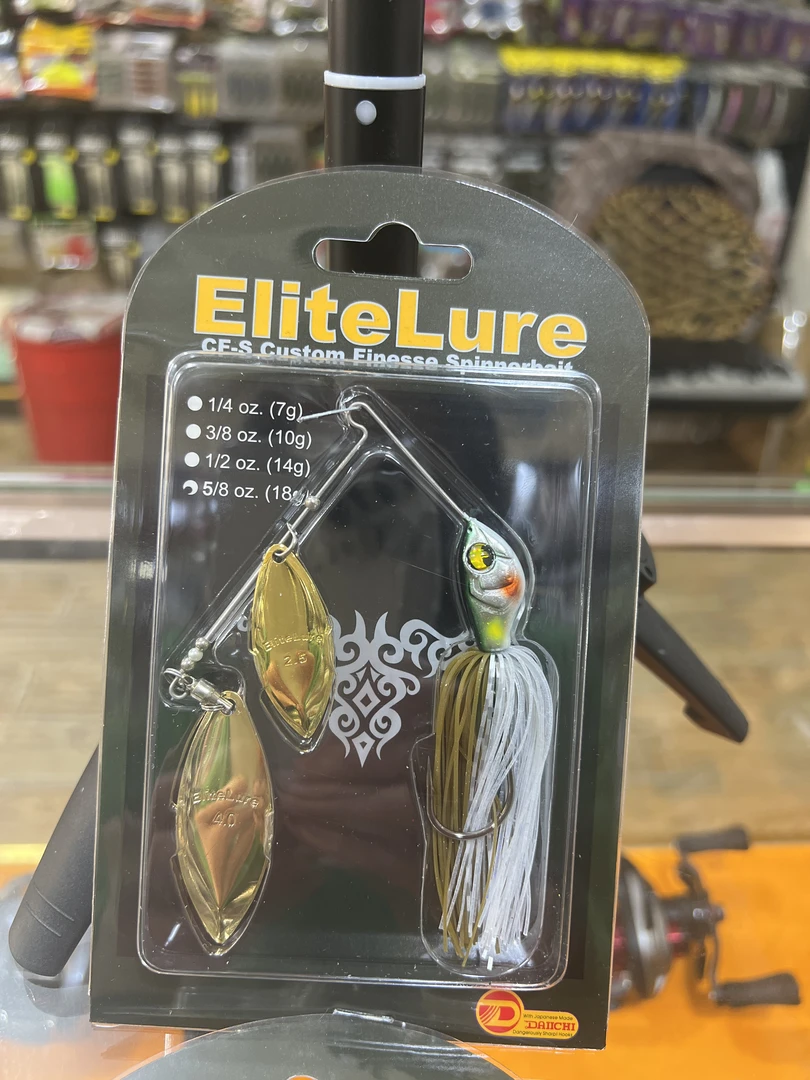 Elitelure艾利特复合亮片路亚假饵鲈鱼鳜鱼胡须佬黑坑水面拖拉机