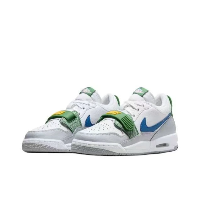 Air Jordan Legacy 312舒适百搭减震 复古板鞋GS 白绿 CD9054-140