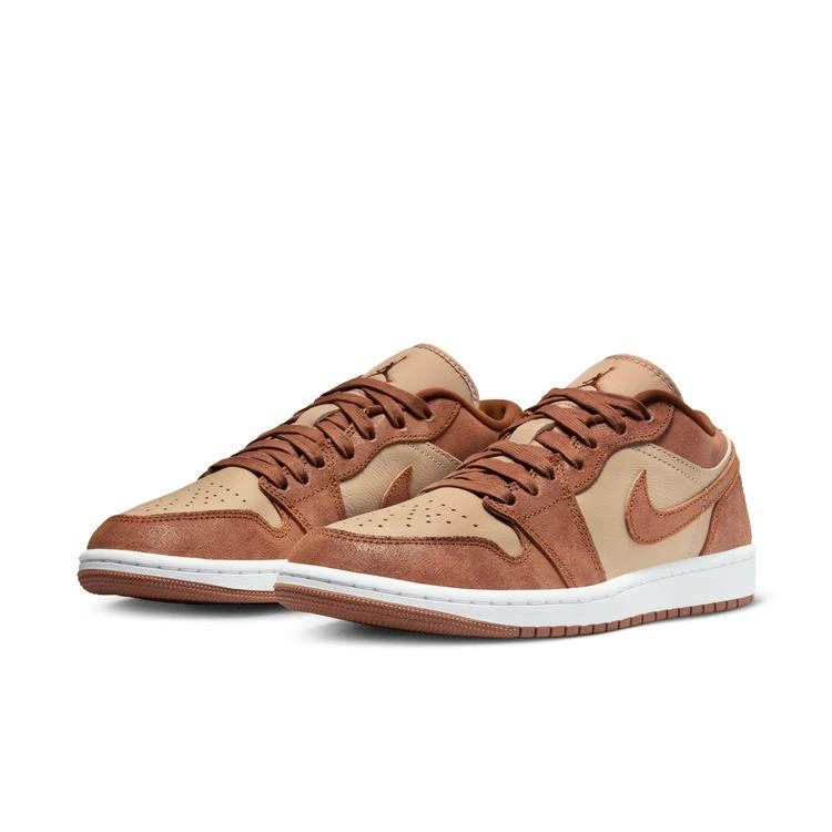 WMNS AIR JORDAN 1 LOW SE乔丹女款棕褐色低帮复古板鞋FJ3453-200