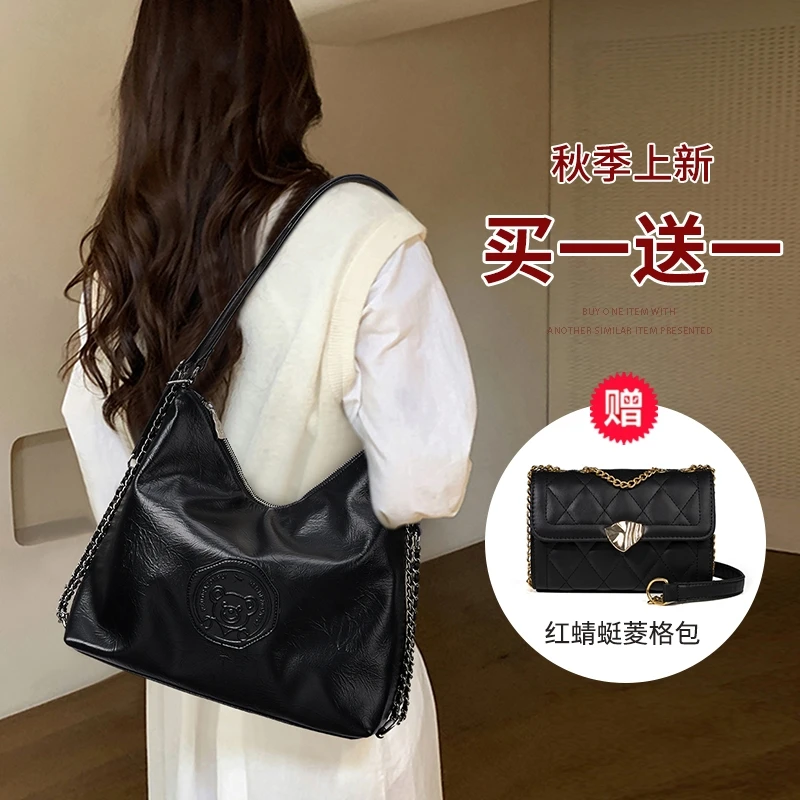 REDDRAGONFLY/红蜻蜓韩版休闲百搭时尚潮流复古单肩包女包双肩包X