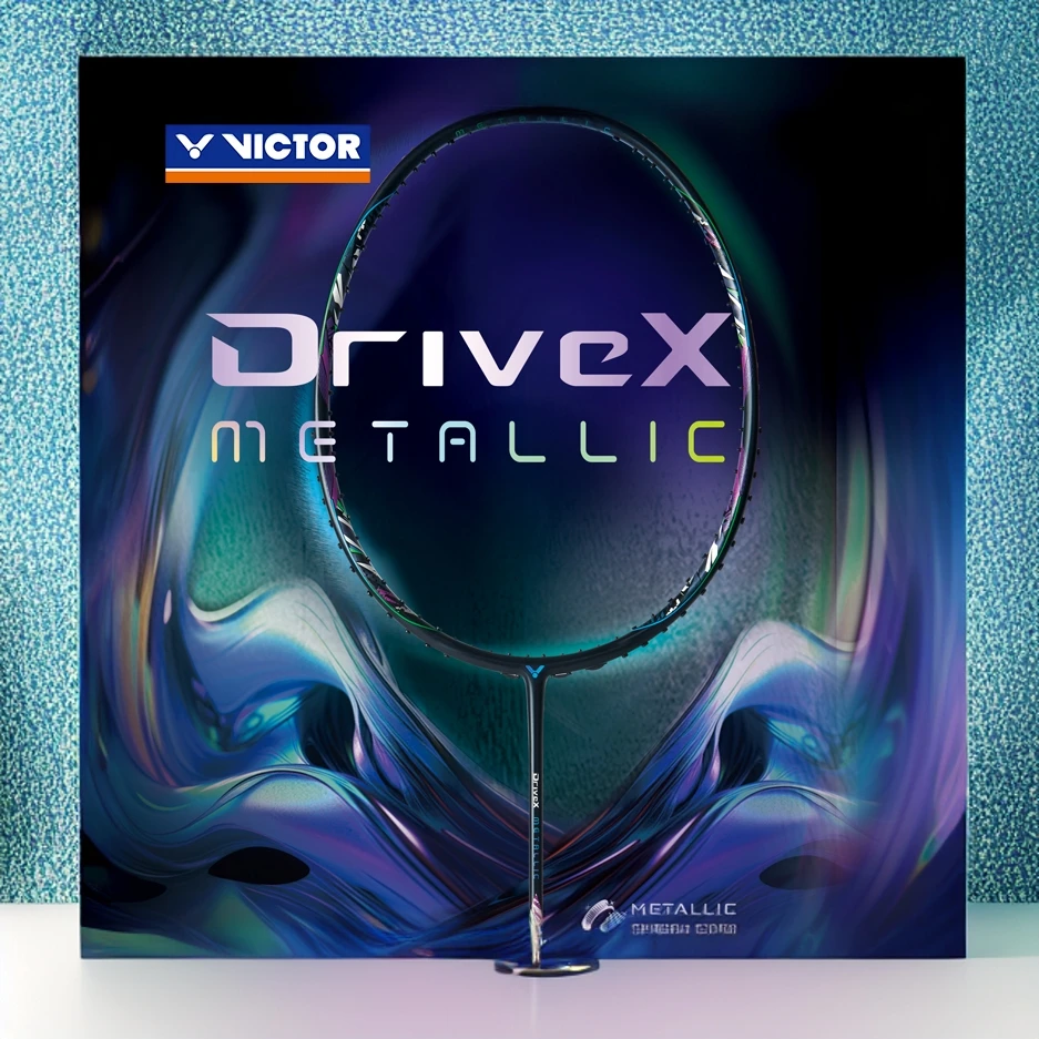 威克多VICTOR胜利驭M2024新款DXM控制进攻羽毛球拍合金碳纤维碳