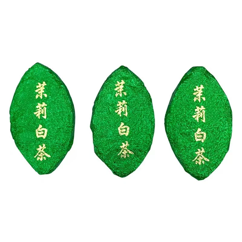 2023年茉莉白茶小方片250克 福鼎高山白牡丹茶叶和茉莉花完美结合