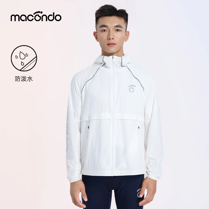 原创单品｜马孔多领奖外套 男子跑步连帽运动外套 防泼水