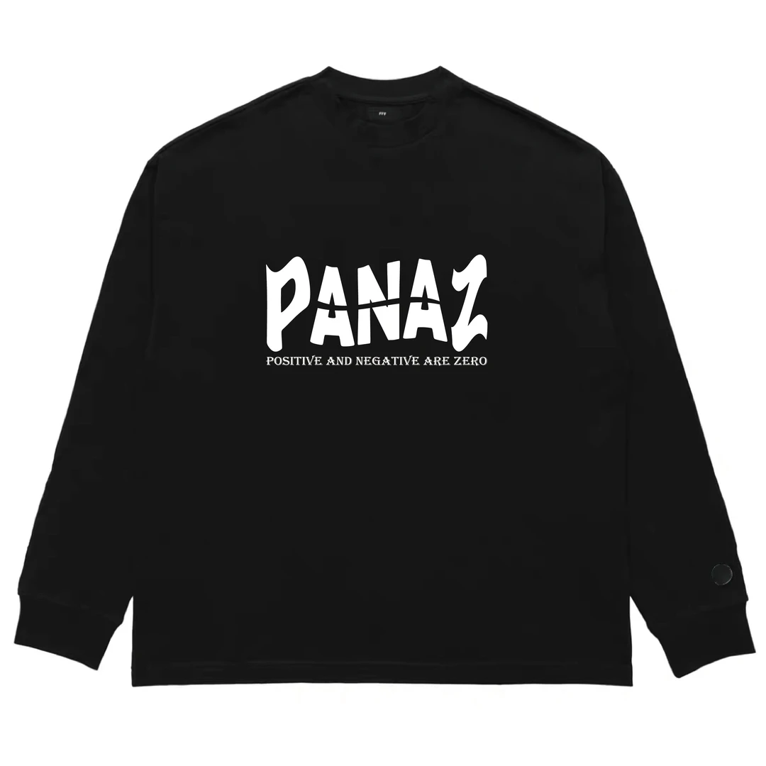 【周年限定】PANAZ正负得零 经典款长袖T恤运动休闲休闲情侣宽松