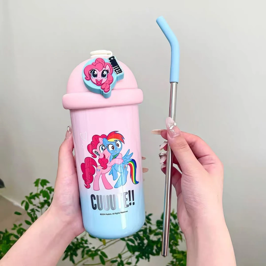 9382卡通云朵吸管保温杯