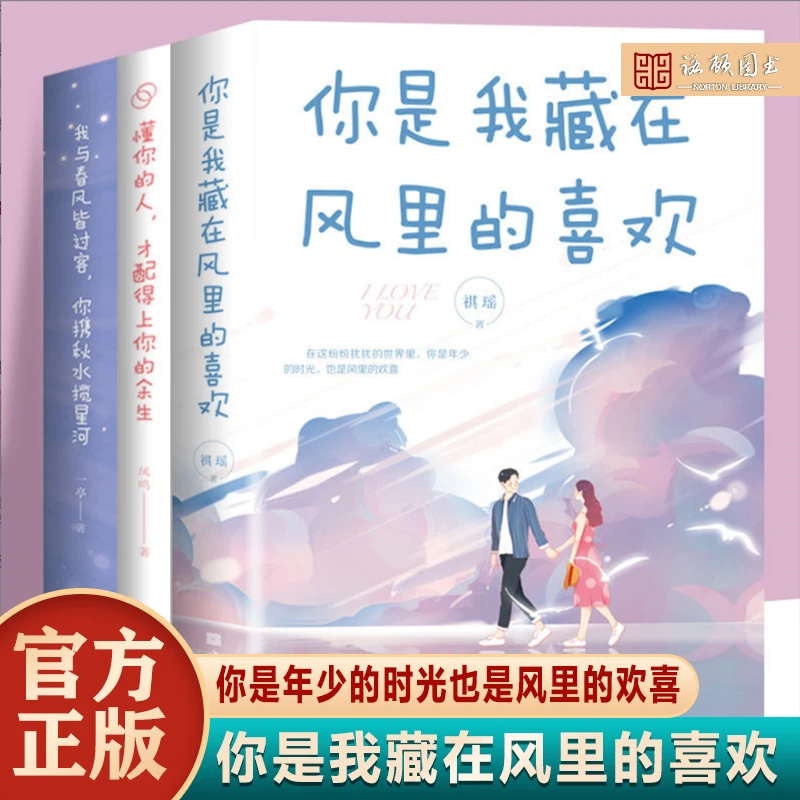 正版你是我藏在风里的喜欢 祺瑶著 时间带走了所有还好没带走风里