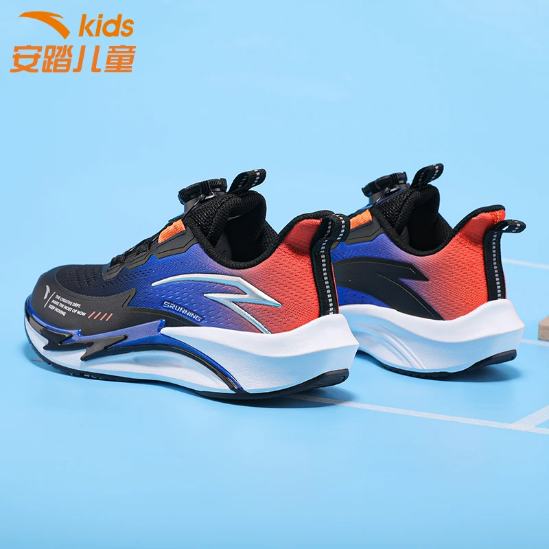 安踏骇浪男童跑步鞋2025春冬新款中大童鞋8-16岁儿童减震运动鞋男