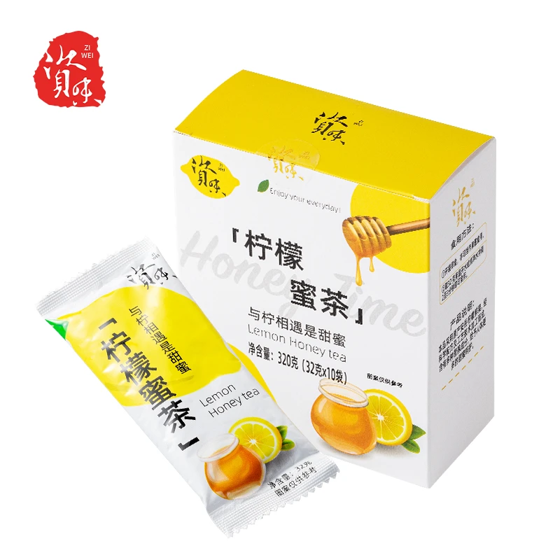 资味柠檬蜜茶 蜜炼果酱 柠檬果味冲饮装 柠檬蜜茶320g