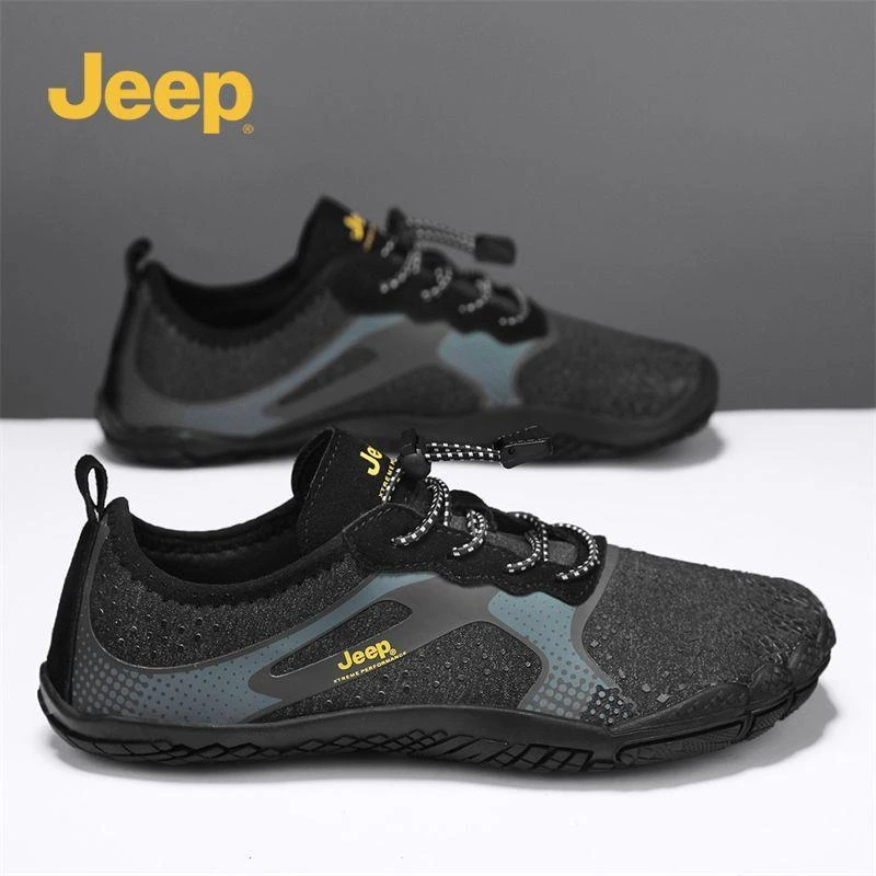 JEEP吉普溯溪鞋男夏季透气轻便透气户外登山钓鱼防滑鞋沙滩涉水鞋
