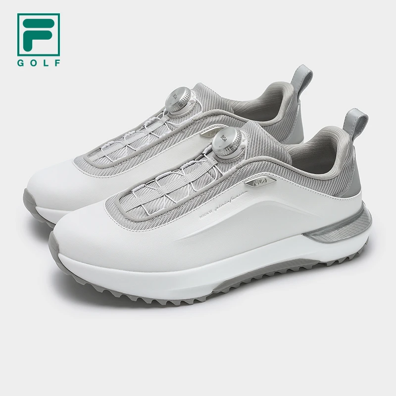 Fila/斐乐AERO POWER男款软钉高尔夫球鞋舒适防滑轻便A12M441725F