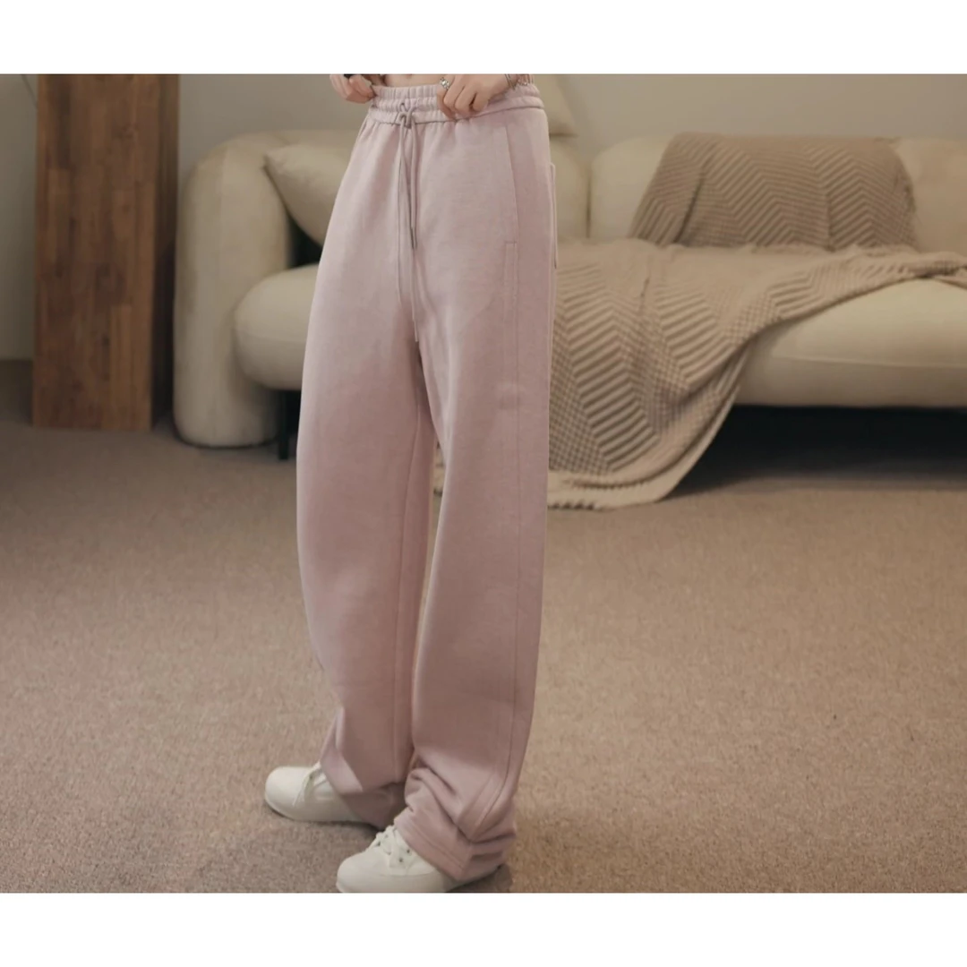 卢尚原创/弯刀阔腿卫裤240812