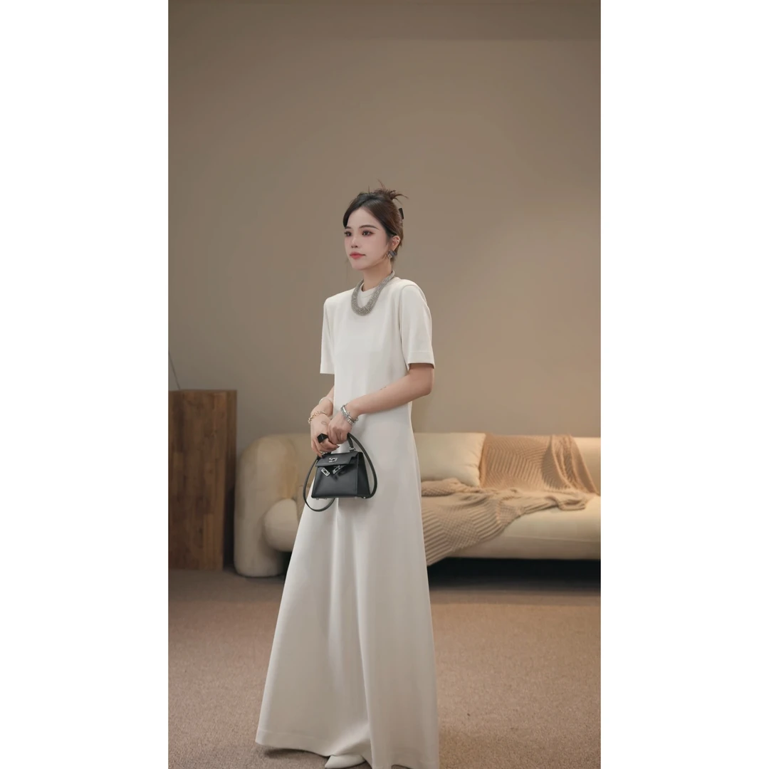 卢尚原创设计法式长裙24669