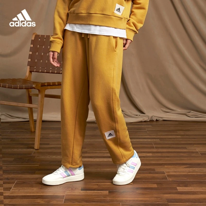 阿迪达斯官方 轻运动女款舒适运动裤 adidas IA3001