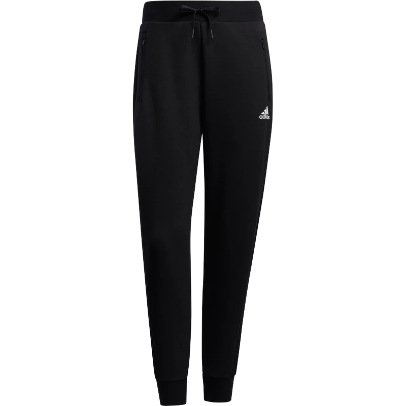 阿迪达斯官方女款轻运动训练经典舒适宽松针织长裤adidas GT6825