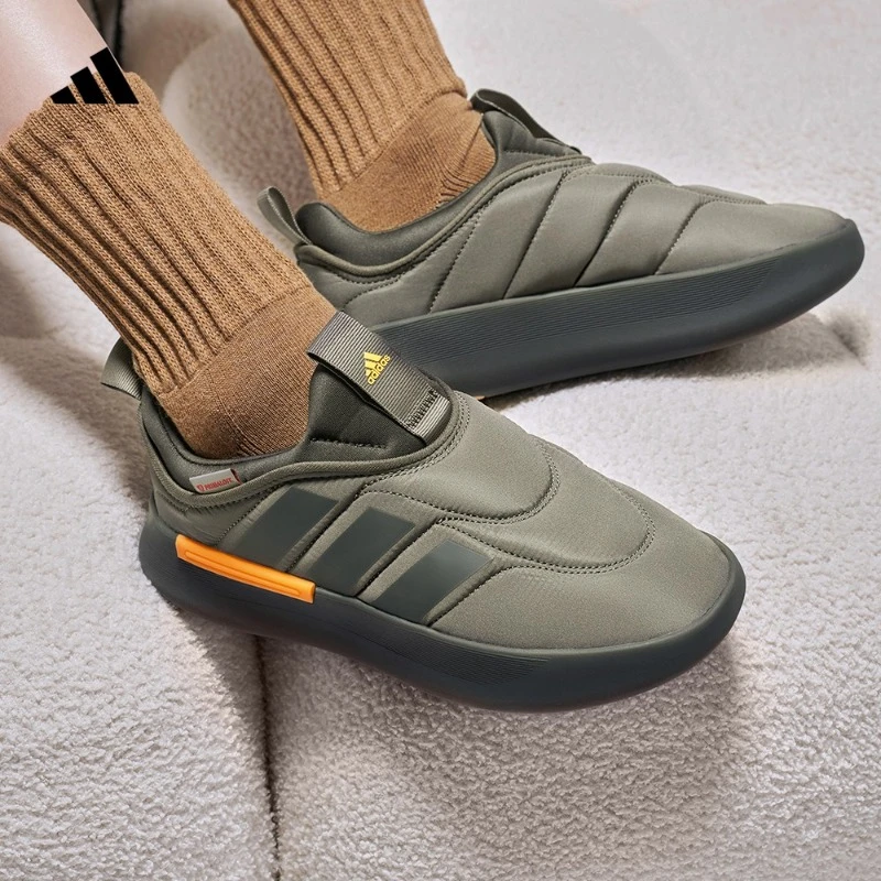 阿迪达斯官方 ADIPUFF面包鞋型男女款经典运动鞋 adidas IF4228
