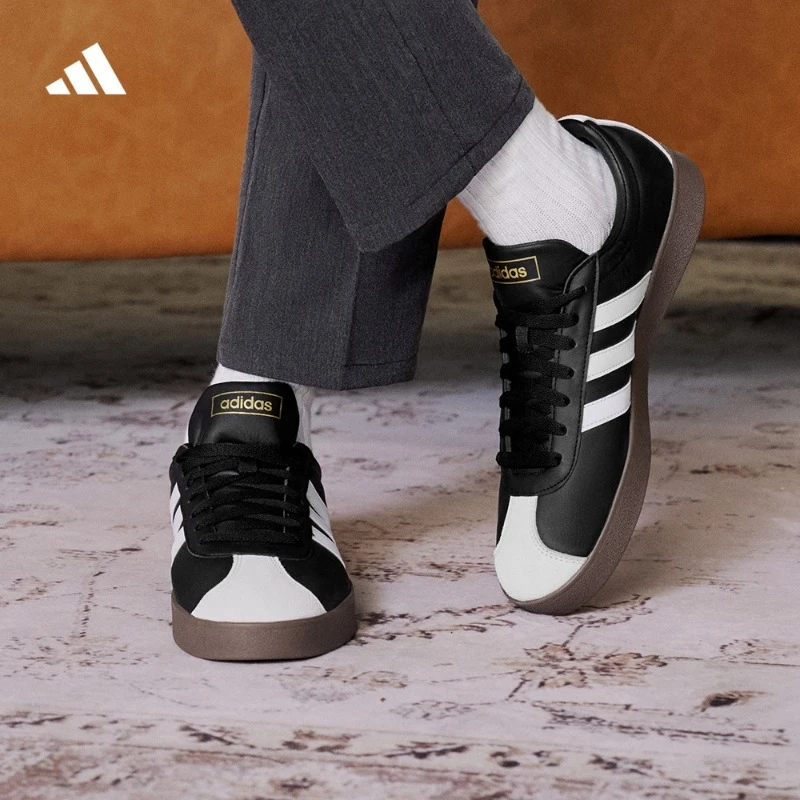 「T头鞋」阿迪达斯 男女款休闲板鞋德训鞋adidas VL COURT JQ2471