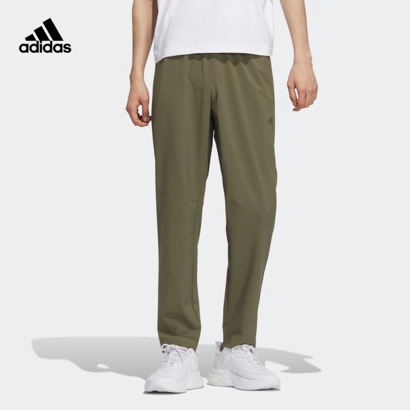阿迪达斯官方男款轻运动时尚舒适梭织长裤休闲裤adidas IP3976