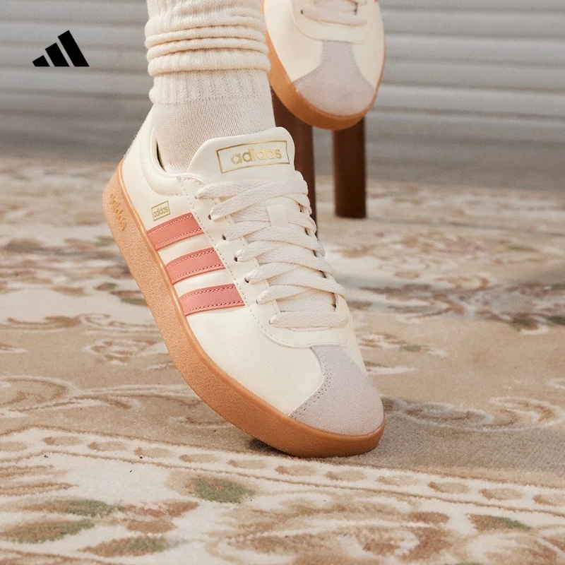 「T头鞋」阿迪达斯官方男女款欧若风经典板鞋德训鞋VL COURT JH5064