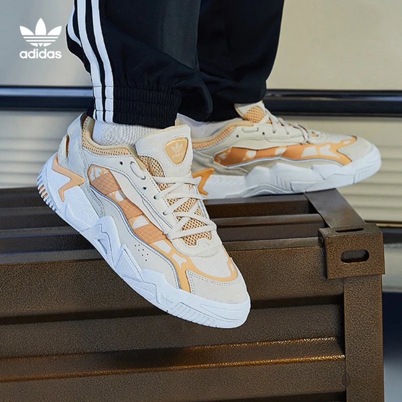 阿迪达斯三叶草男女款经典奶包鞋运动鞋 adidas NITEBALL GW0884