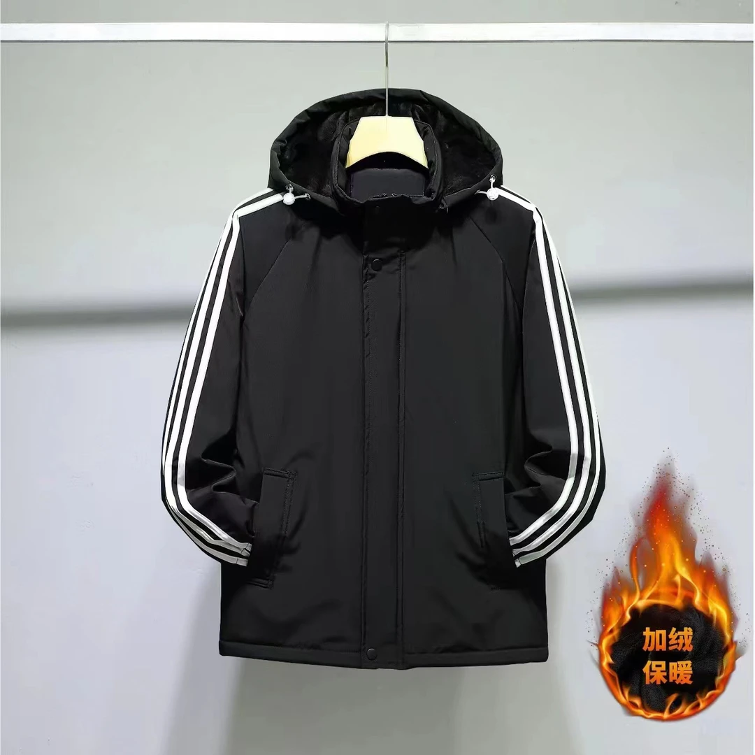 全新未使用  迪家 撤柜时尚加厚保暖情侣款棉服外套