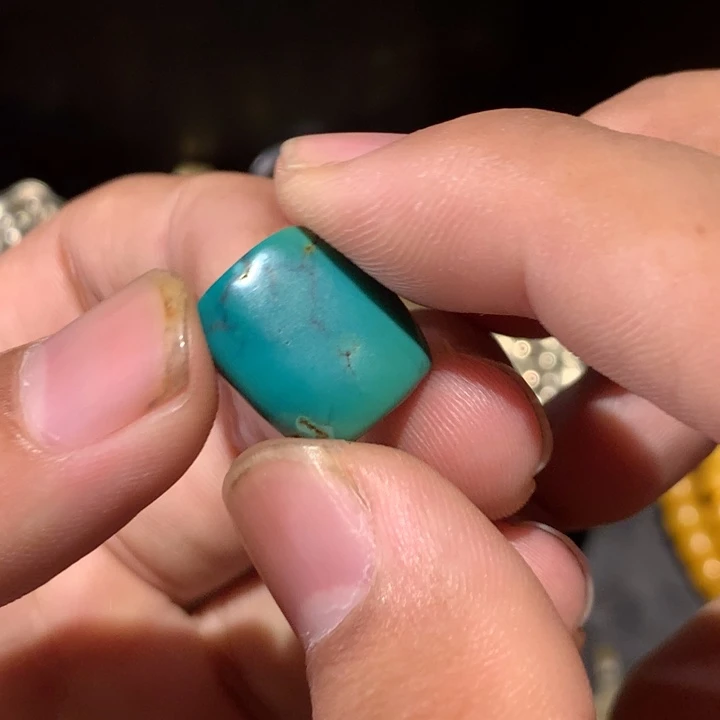 琉璃颈饰藏传小元素