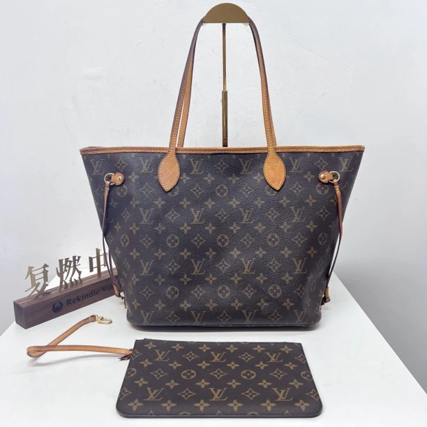 95新 LouisVuitton/路易威登 复燃精选/LV 老花米内子母nf 13年