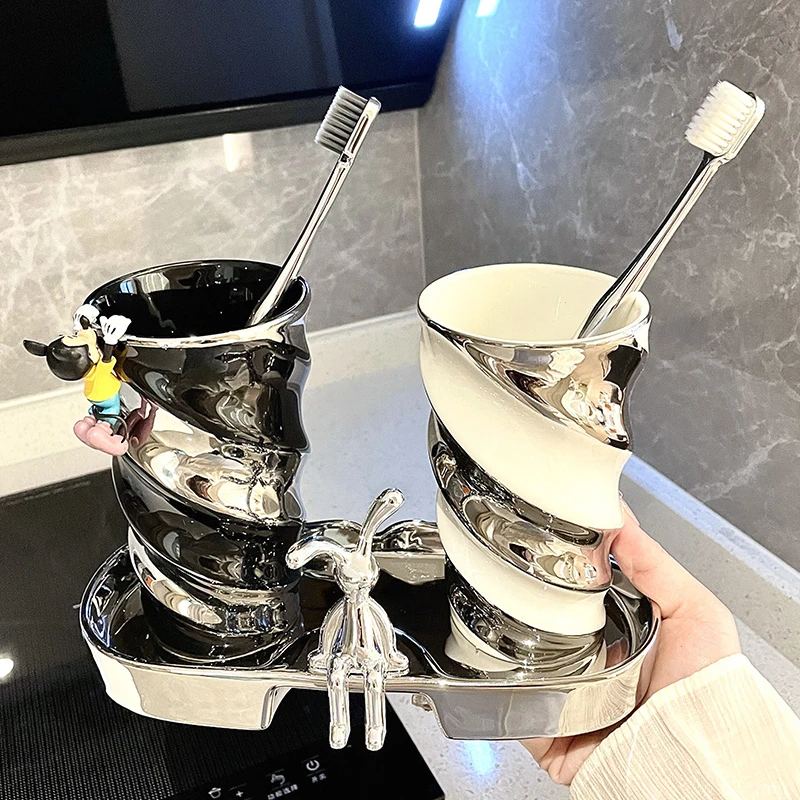 牙刷杯高档网红口杯刷牙杯漱口杯刷牙杯子情侣杯子牙杯牙缸洗漱杯