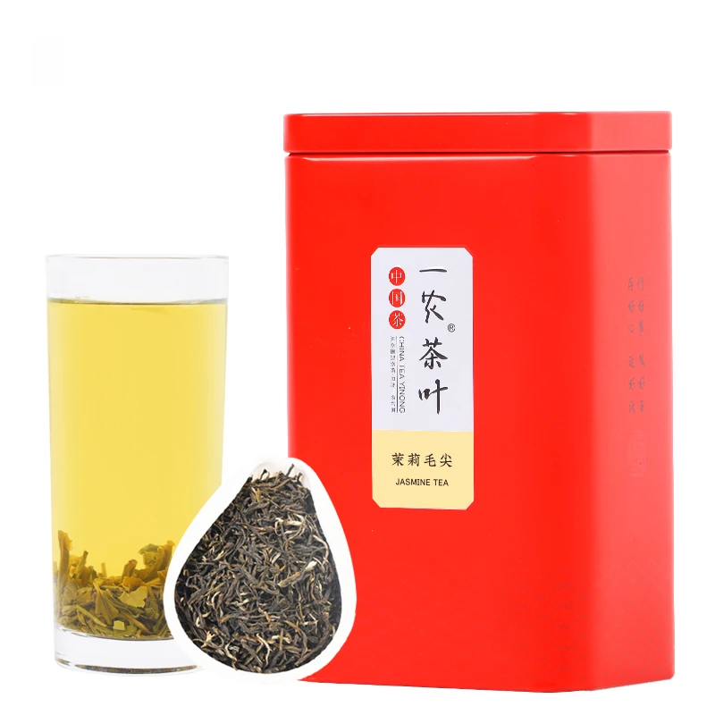 一农2024新茶横县茉莉花茶浓香型茉莉毛尖100g罐装口粮茶