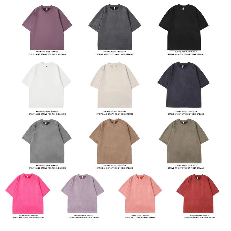 DX00纯色简约情侣短袖