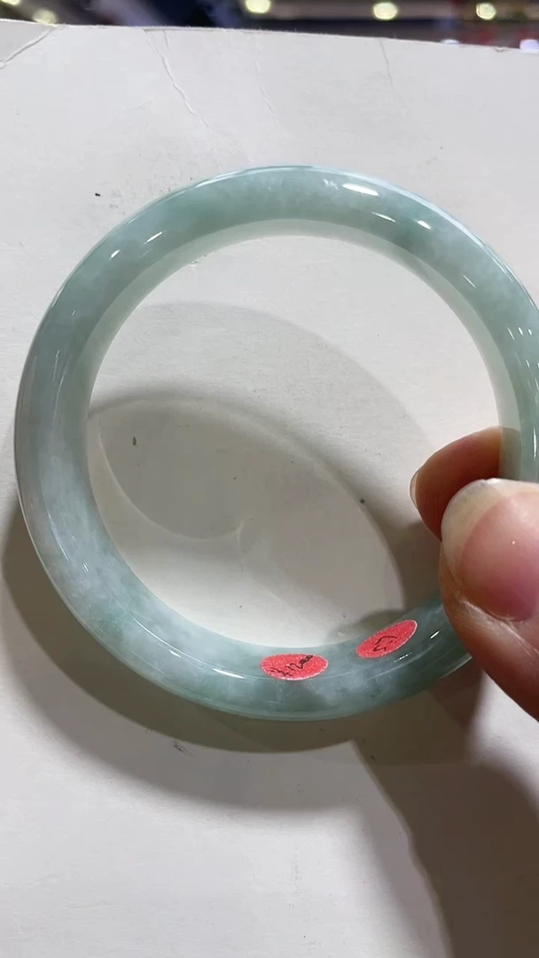 【闪购商品】翡翠手镯未镶嵌14号默认有纹裂