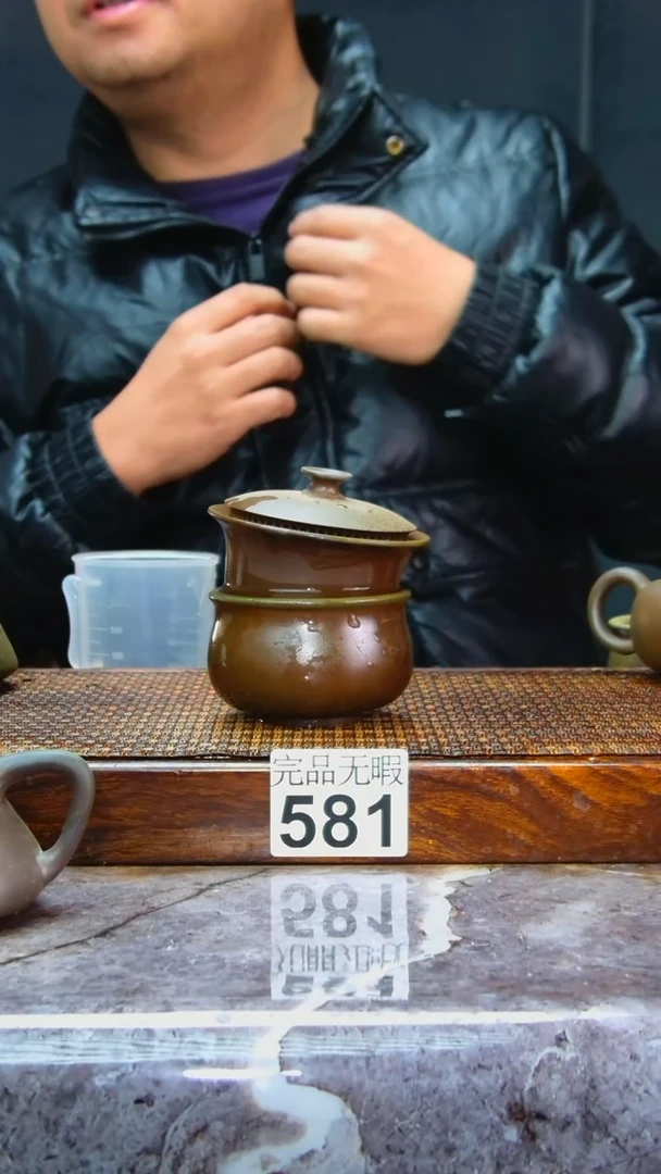 【闪购商品】陶瓷壶手抓盖碗 全手工 原矿泥 龙窑柴烧