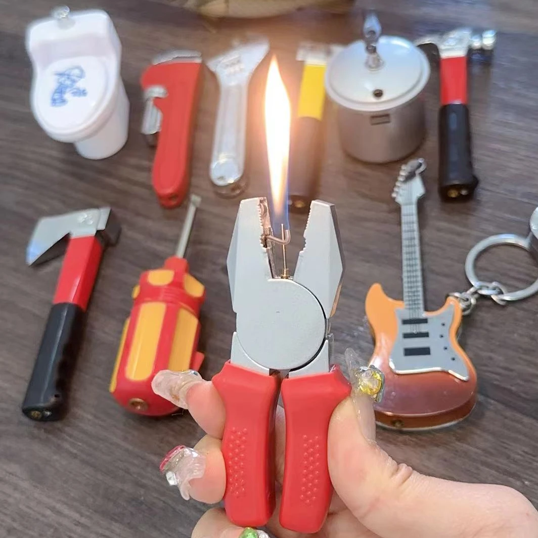 (奇葩创意打火机合集)造型打火机奇葩新奇特个性创意搞笑搞怪明火