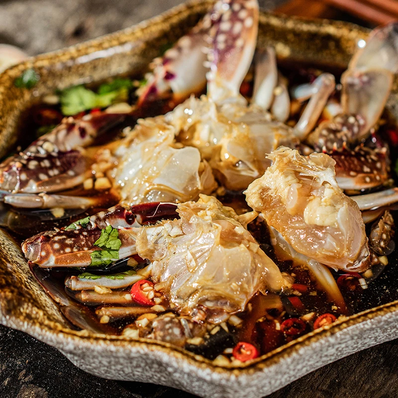 【潮汕生腌】舟山梭子蟹 500g/桶