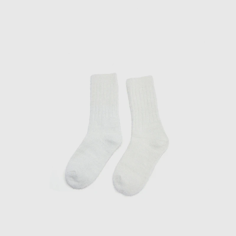 URBAN REVIVO秋冬新款女时尚时髦百搭简约细闪袜子UAWA30226