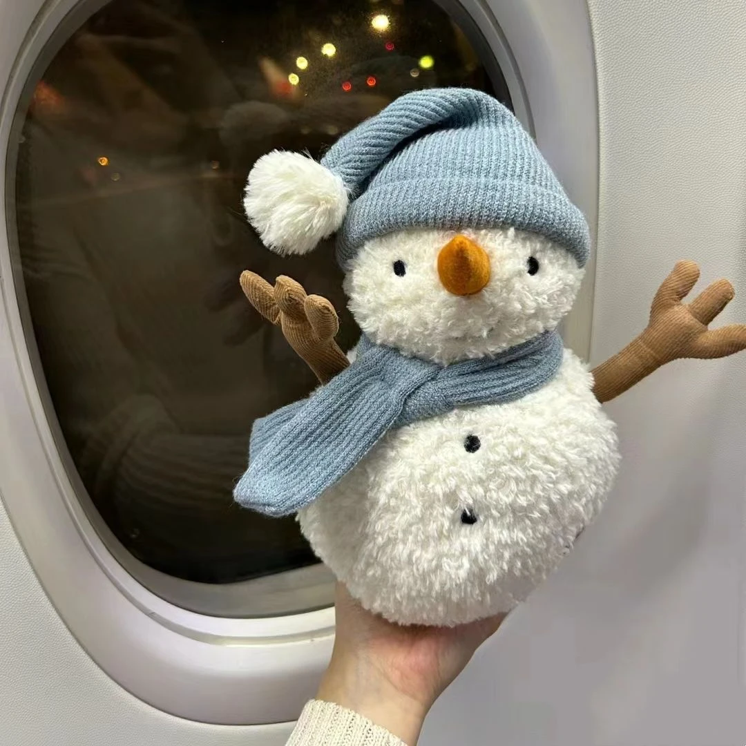 网红ins同款萨米雪人公仔柔软玩偶毛绒 玩具可爱抱枕娃娃陪yw