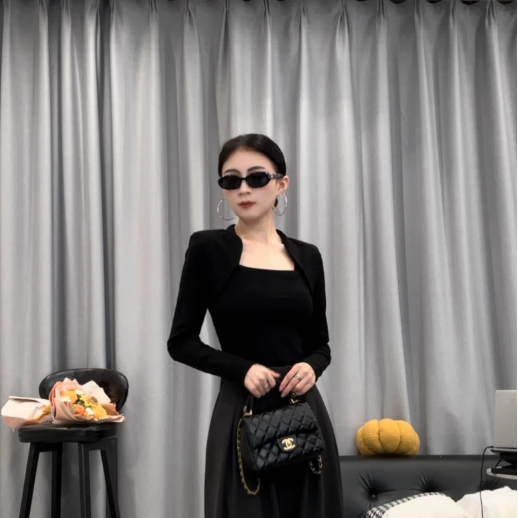 纯色打底衫女秋冬季2024新款内搭时尚洋气时髦修身高级感外穿上衣