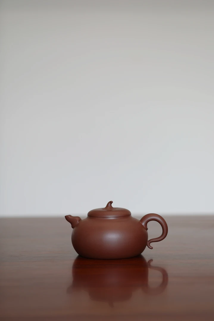 张寅高徒 张大明 添福壶 270cc 紫泥